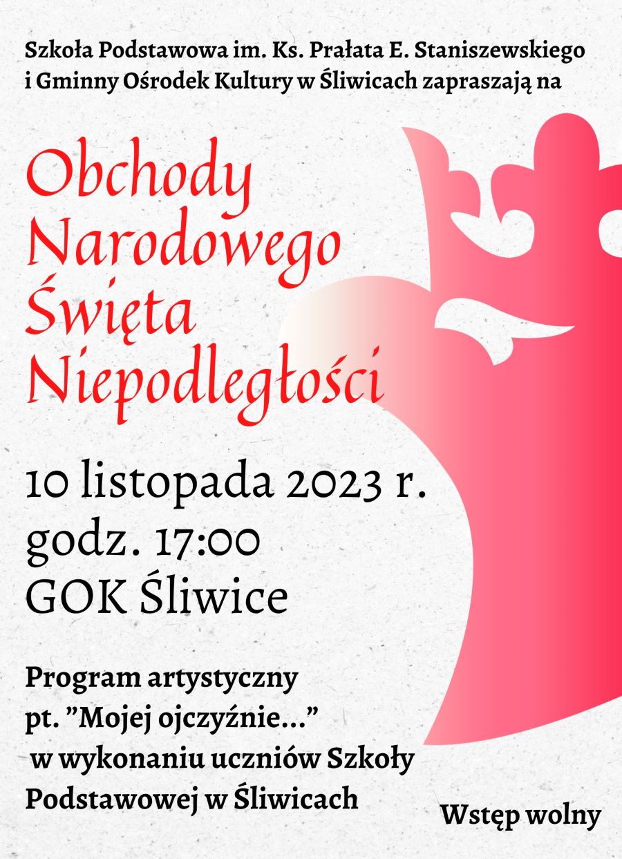 plakat obchody święta niepodległości