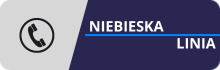 Baner niebieska linia