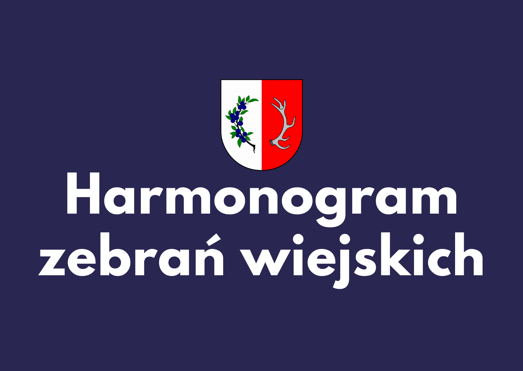grafika harmonogram zebrań wiejskich