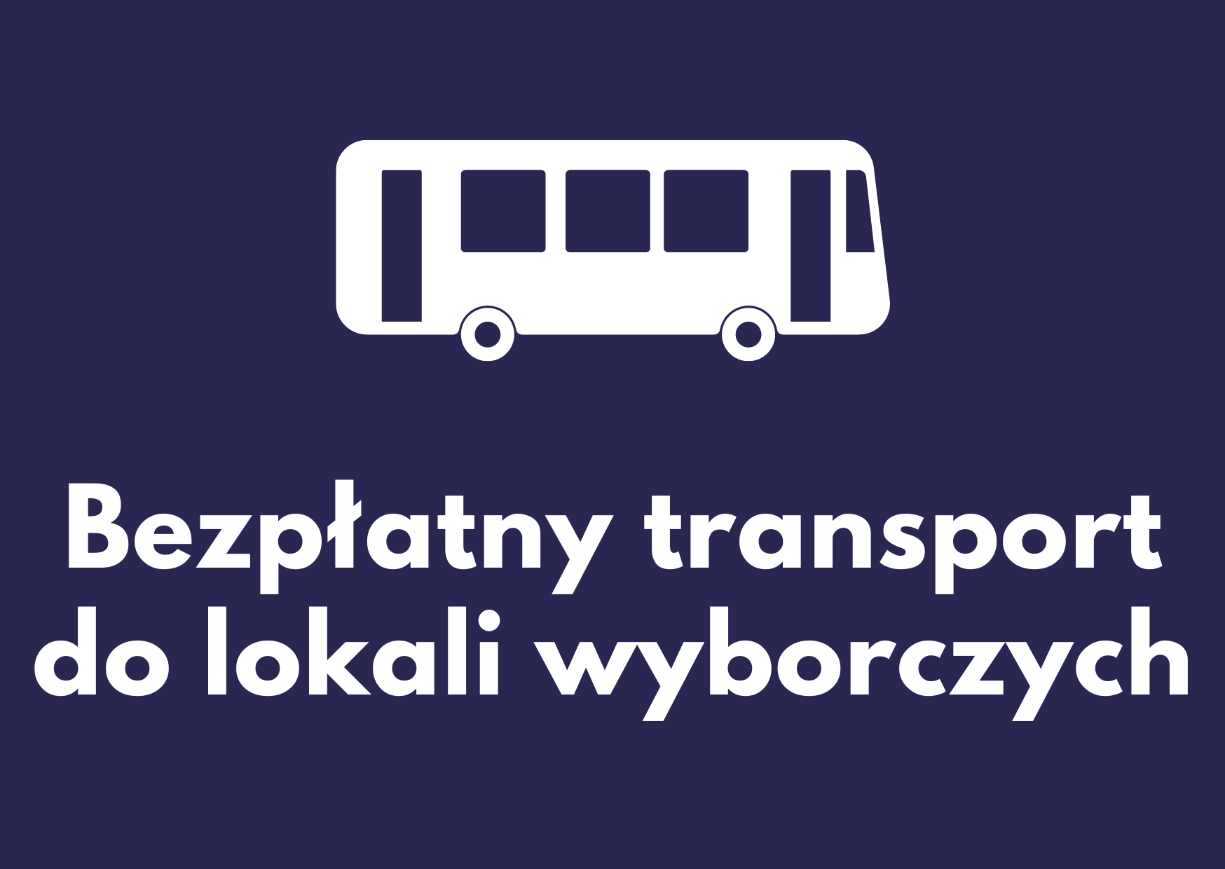 bezpłatny dojazd do lokali