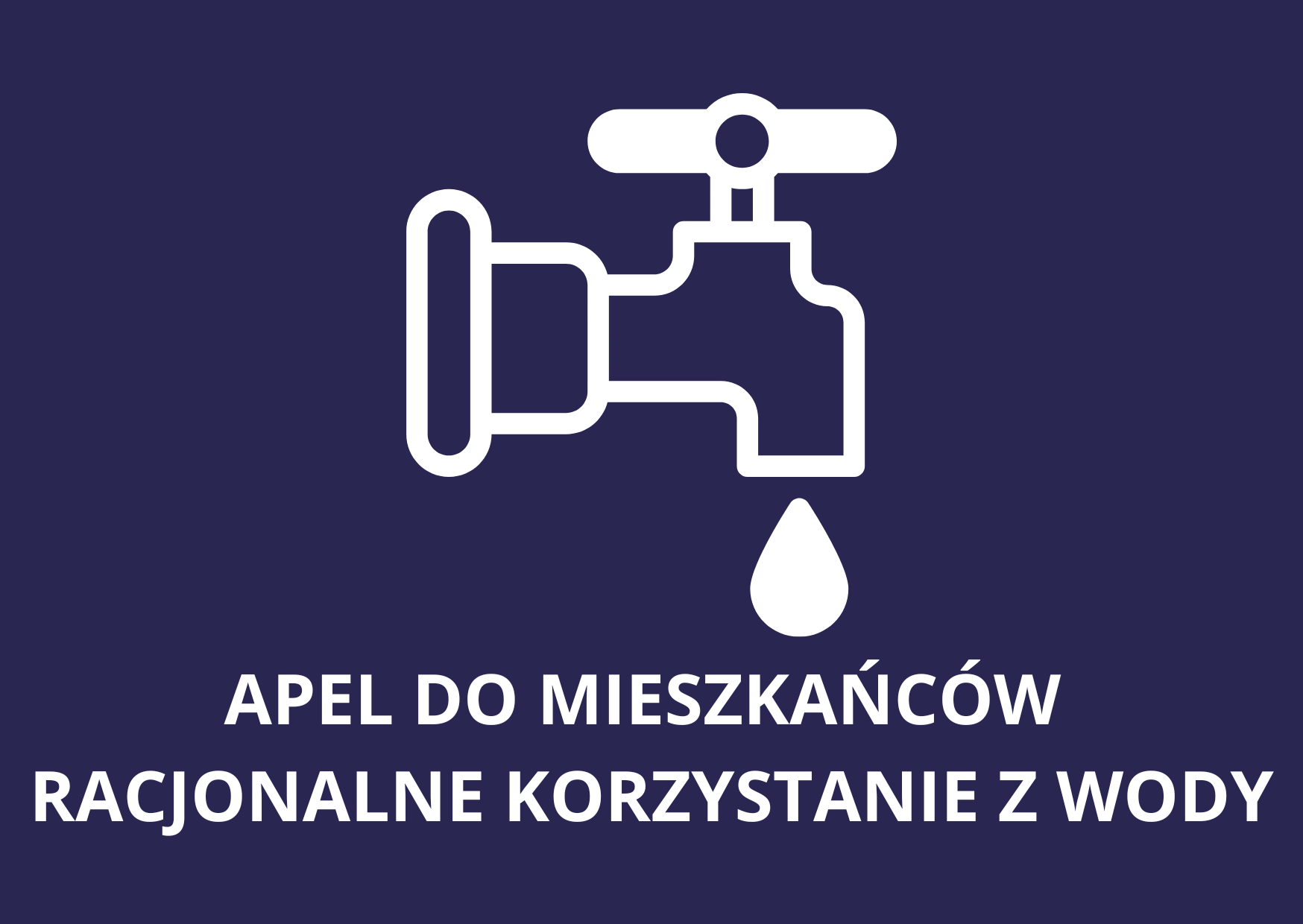 apel do mieszkańc&oacute;w grafika