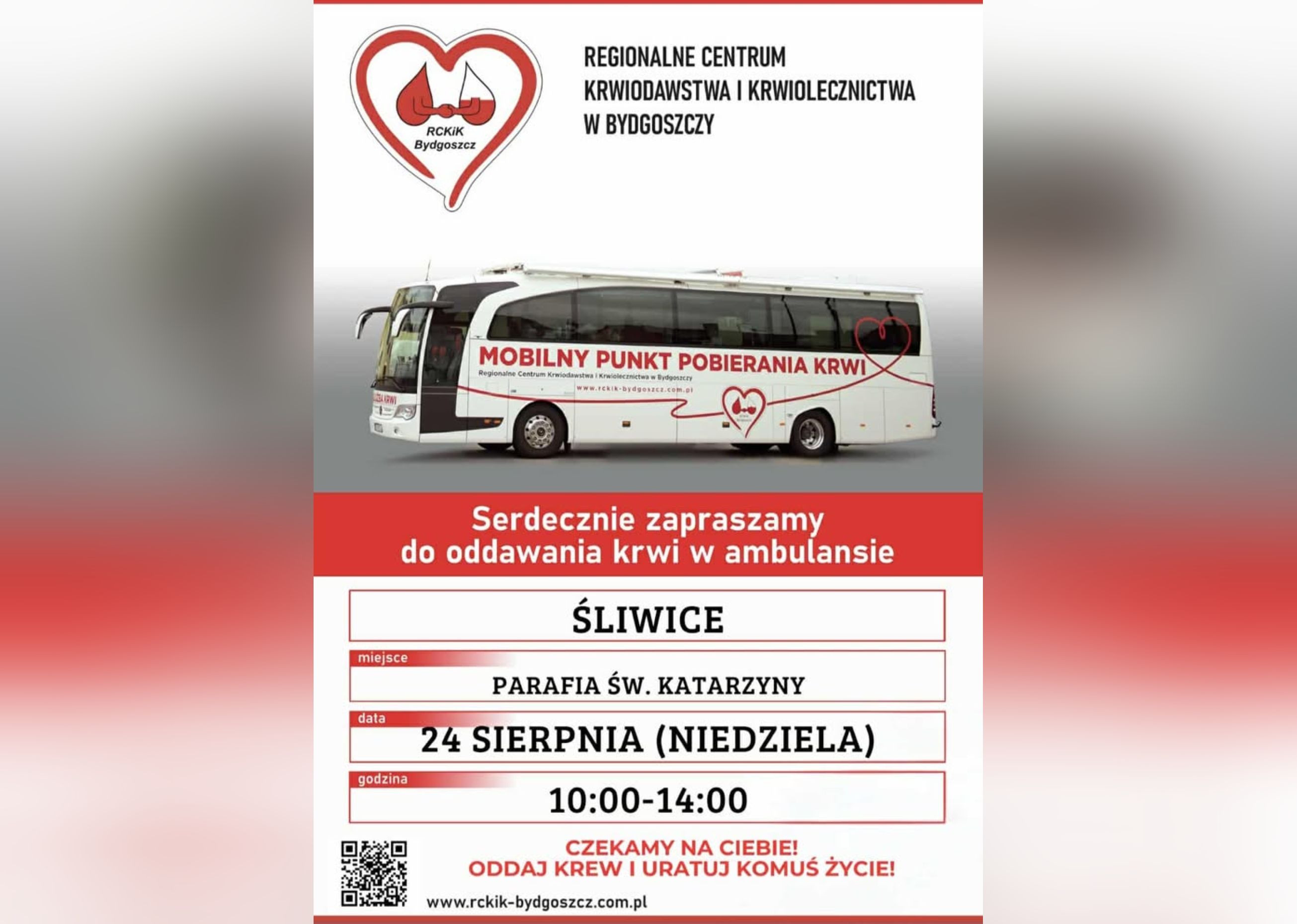 plakat krwiodawstwo