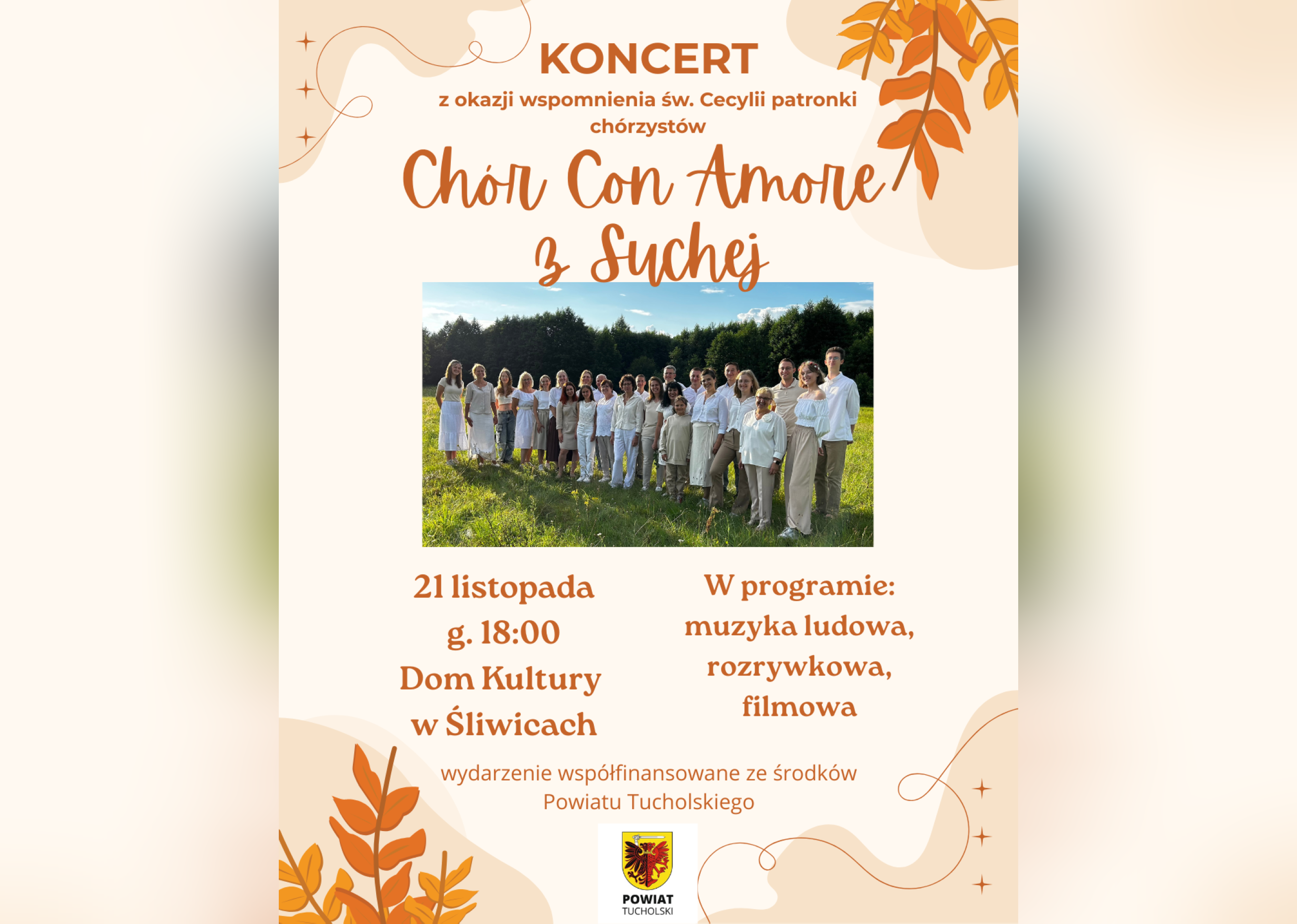 plakat ch&oacute;ru con amore