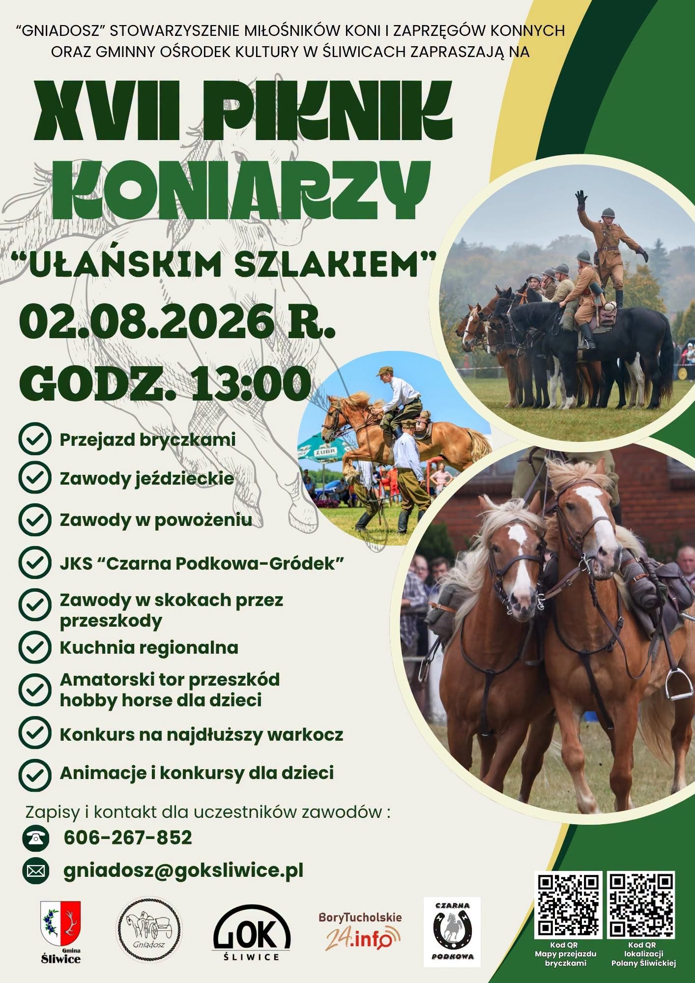 plakat xvii piknik koniarzy