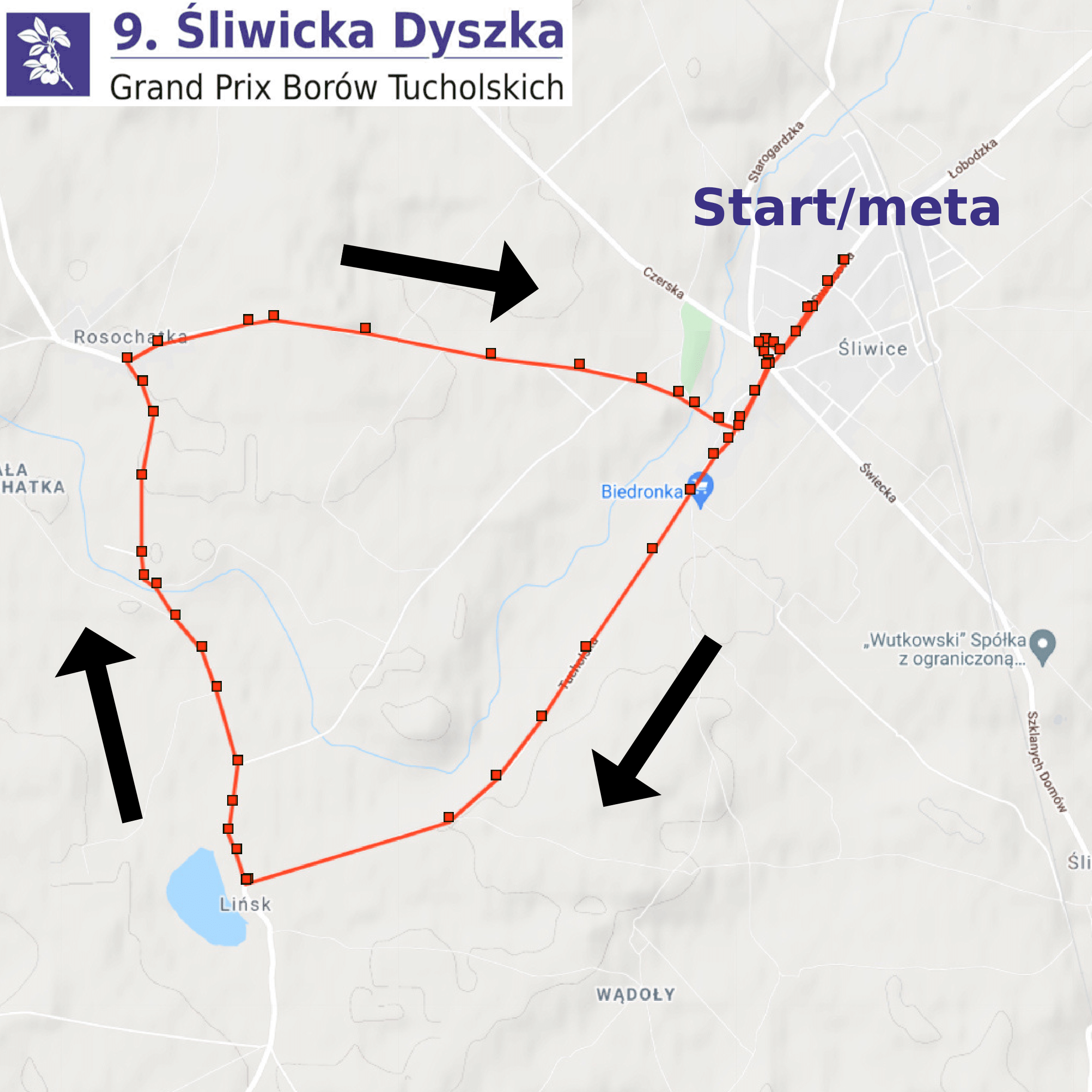 plakat ślwickiej dyszki