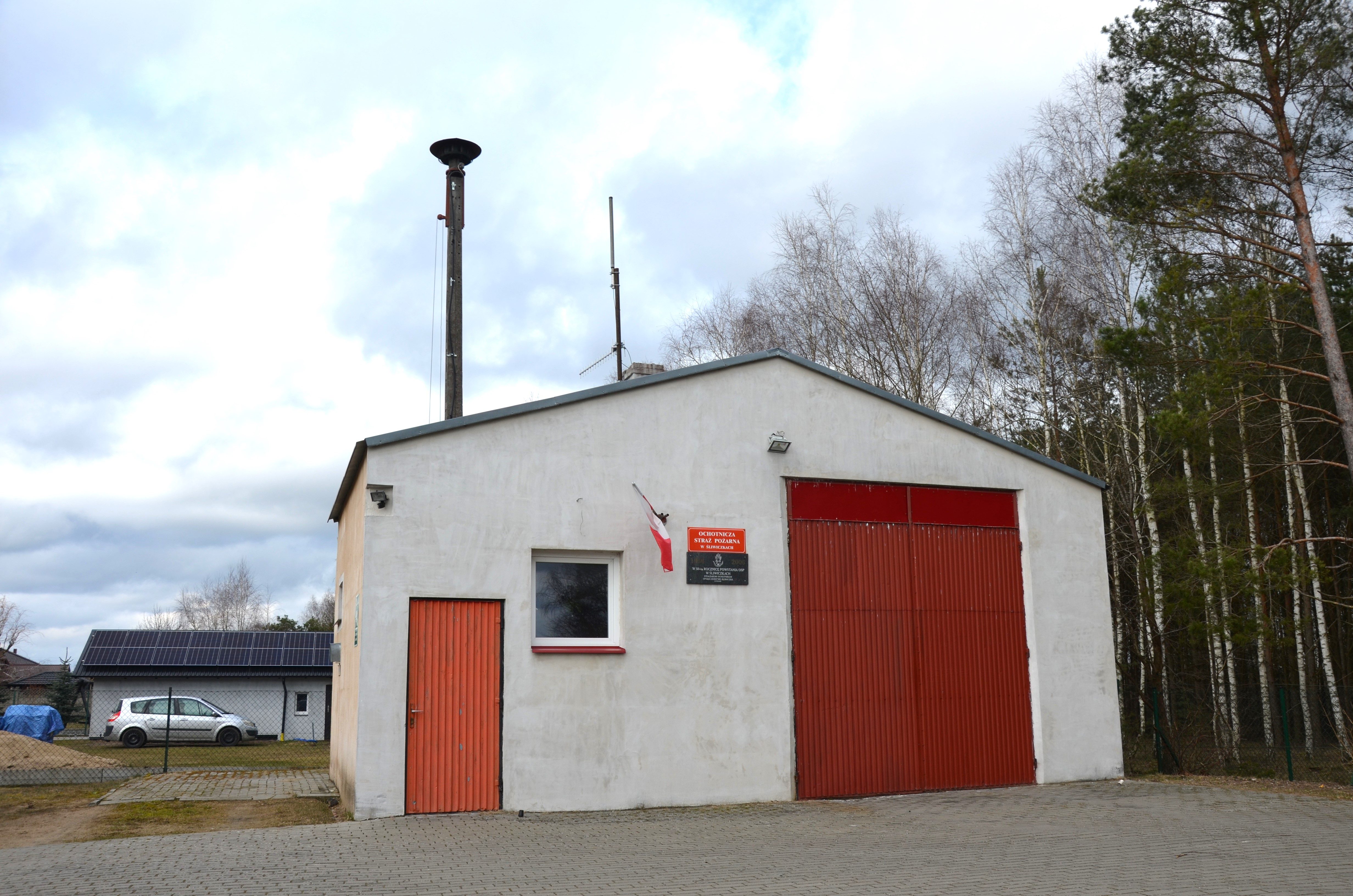 stary budynek osp śliwiczki