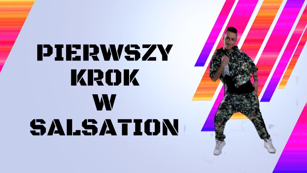 plakat pierwszy krok w salsation