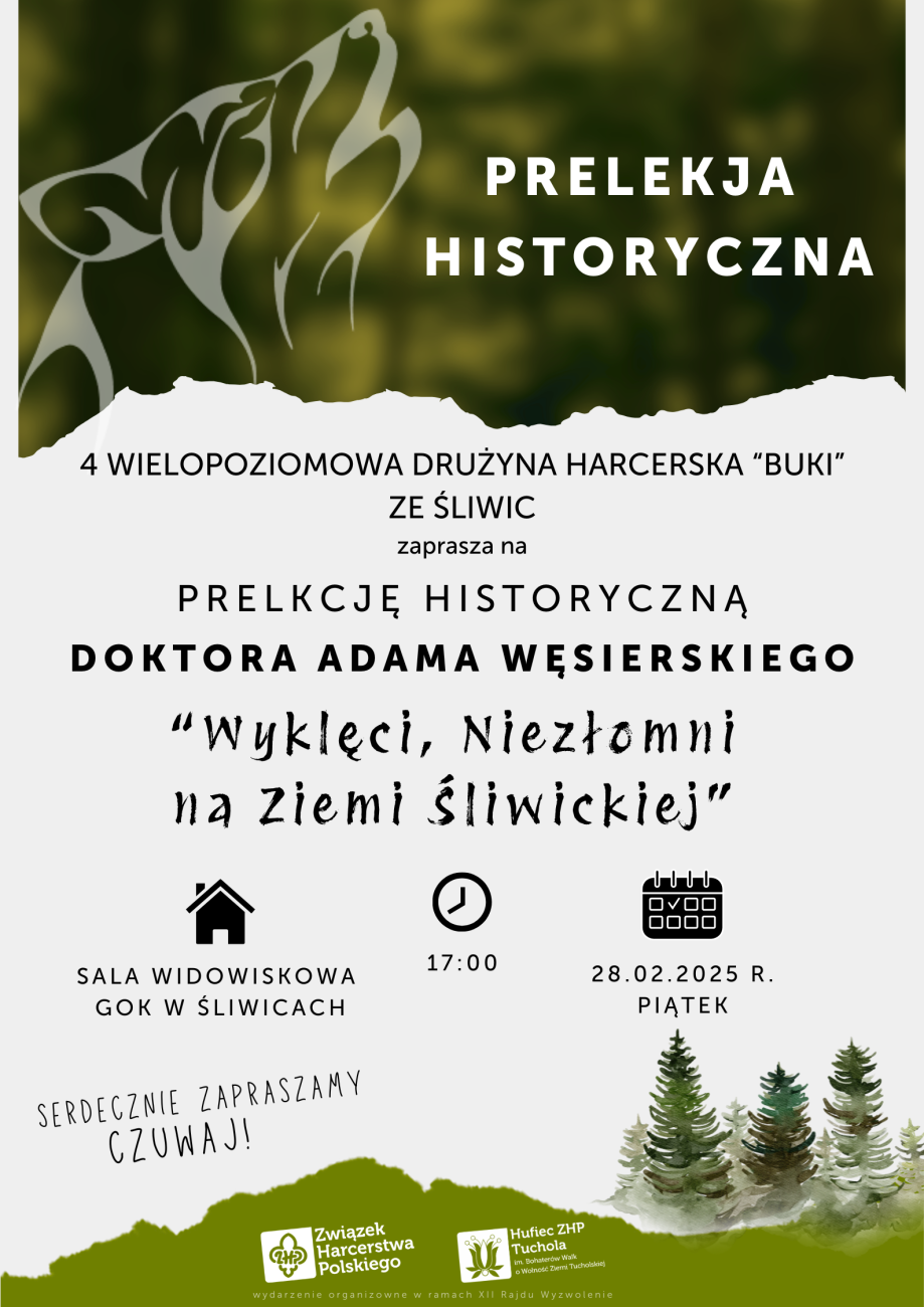 plakat prelekcji historycznej