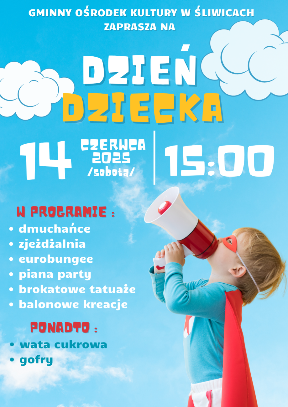 plakat dzień dziecka 2025