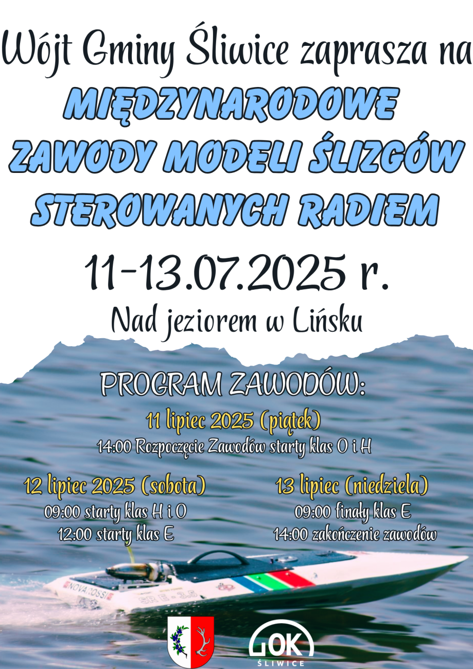 plakat zawodów w pionie
