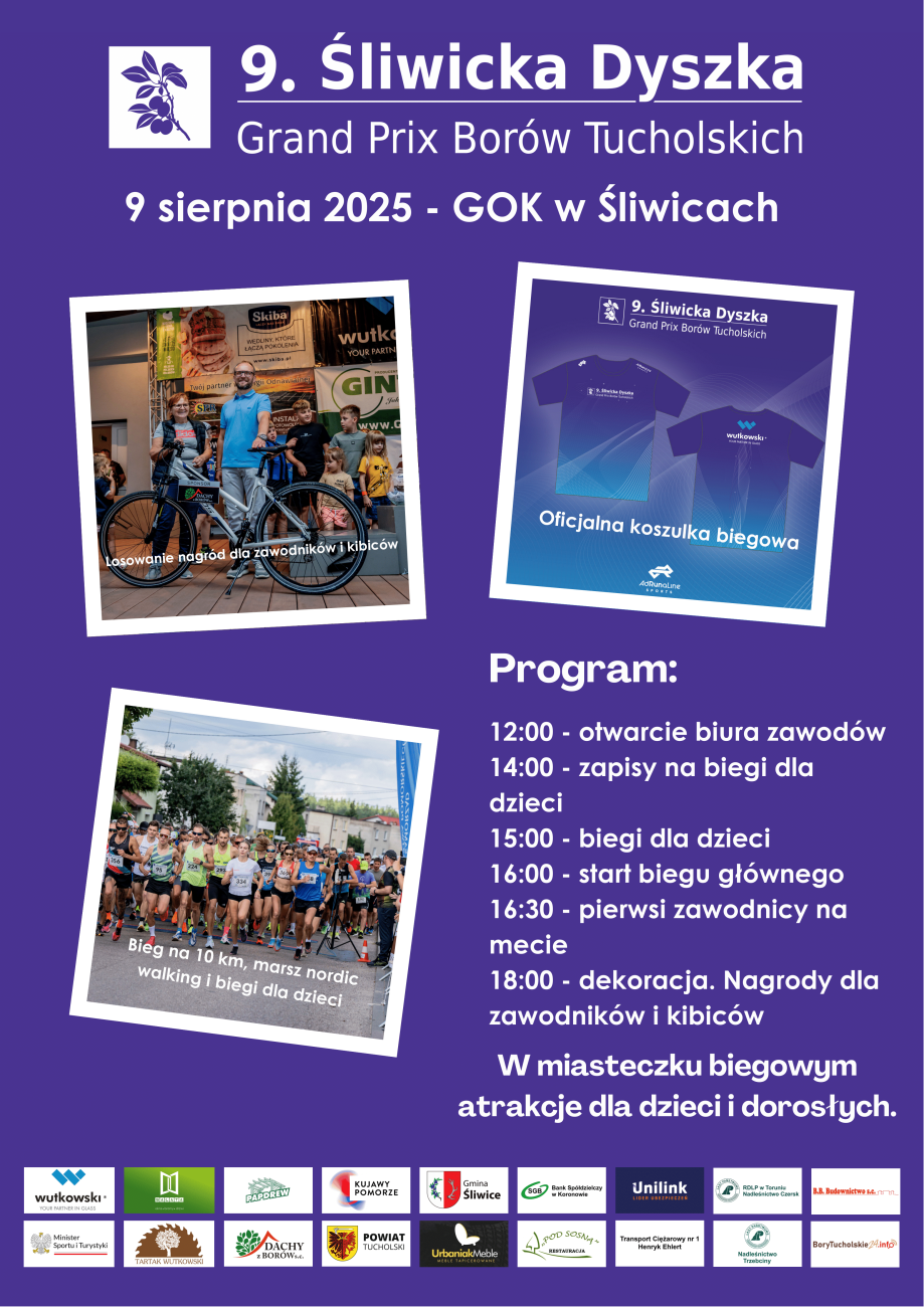 9. śliwicka dyszka plakat w pionie