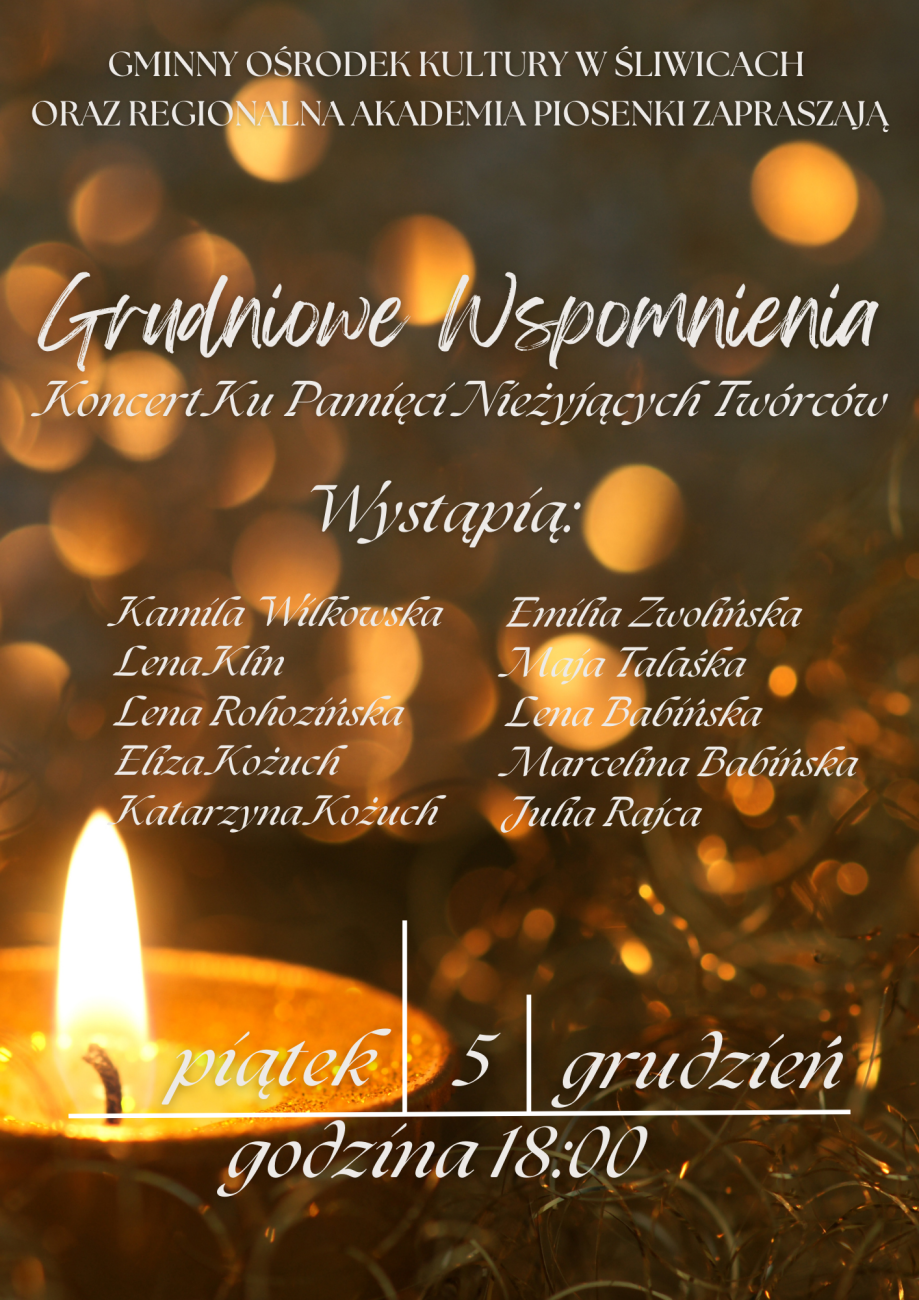 grudniowe wspomnienia