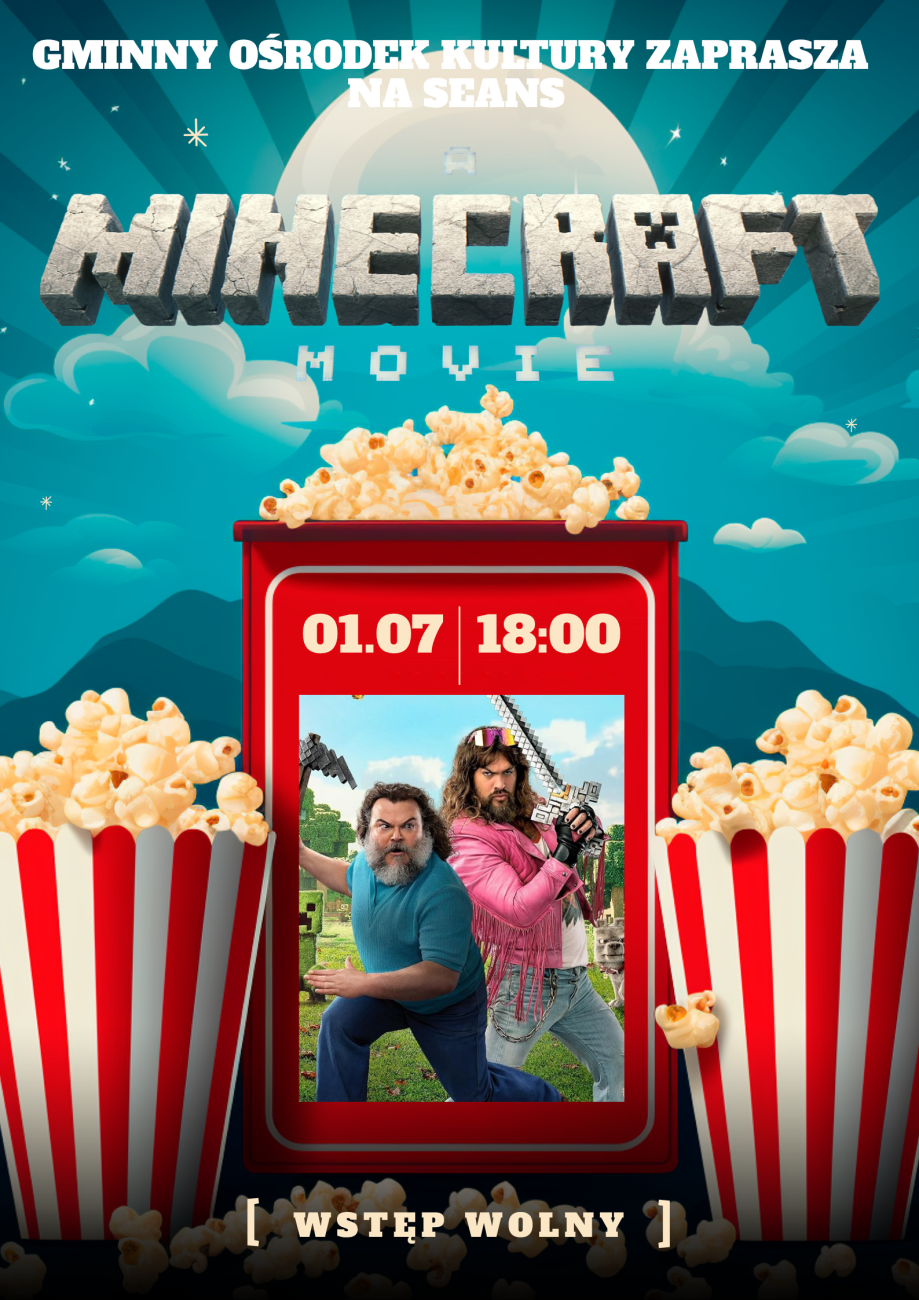 plakat minecraft