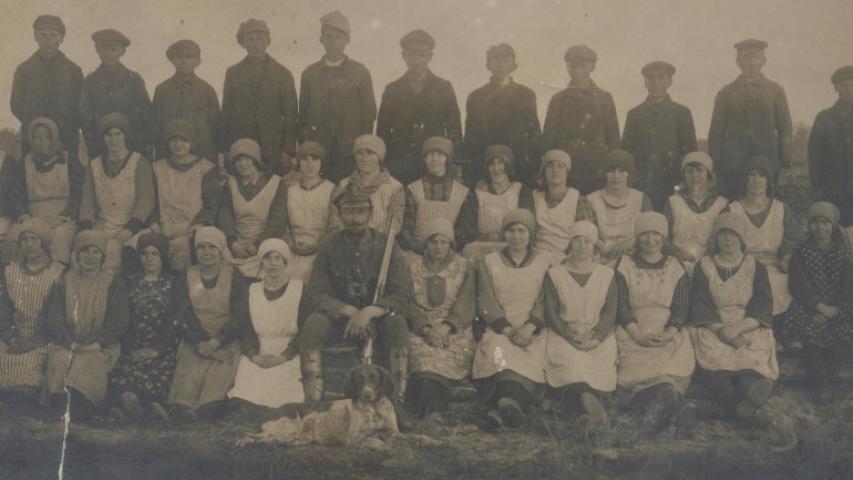 Leśnictwo Jeziorna 1927 rok
