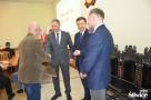 wręczenie życzeń dla sołtysów