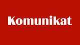 bialy napis komunikat na czerwonym tle