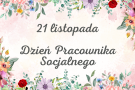 grafika 21 listopada dzień pracownika socjalnego