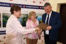 wręczenie zaświadczenia dla radnego
