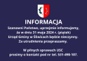plakat urząd nieczynny