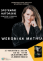 plakat spotkania autorskiego z weroniką mathia
