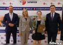 wójt, dyrektor sp śliwice, sekretarz i uczennica