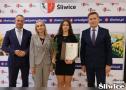wójt, dyrektor sp śliwice, sekretarz i uczennica