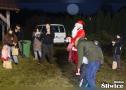 sołtys i mikołaj na placu sołeckim