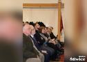 zebrani goście w pierwszym rzędzie
