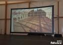 film z budowy sali
