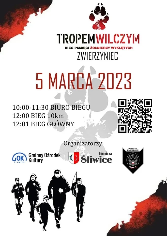 Plakat Tropem Wilczym
