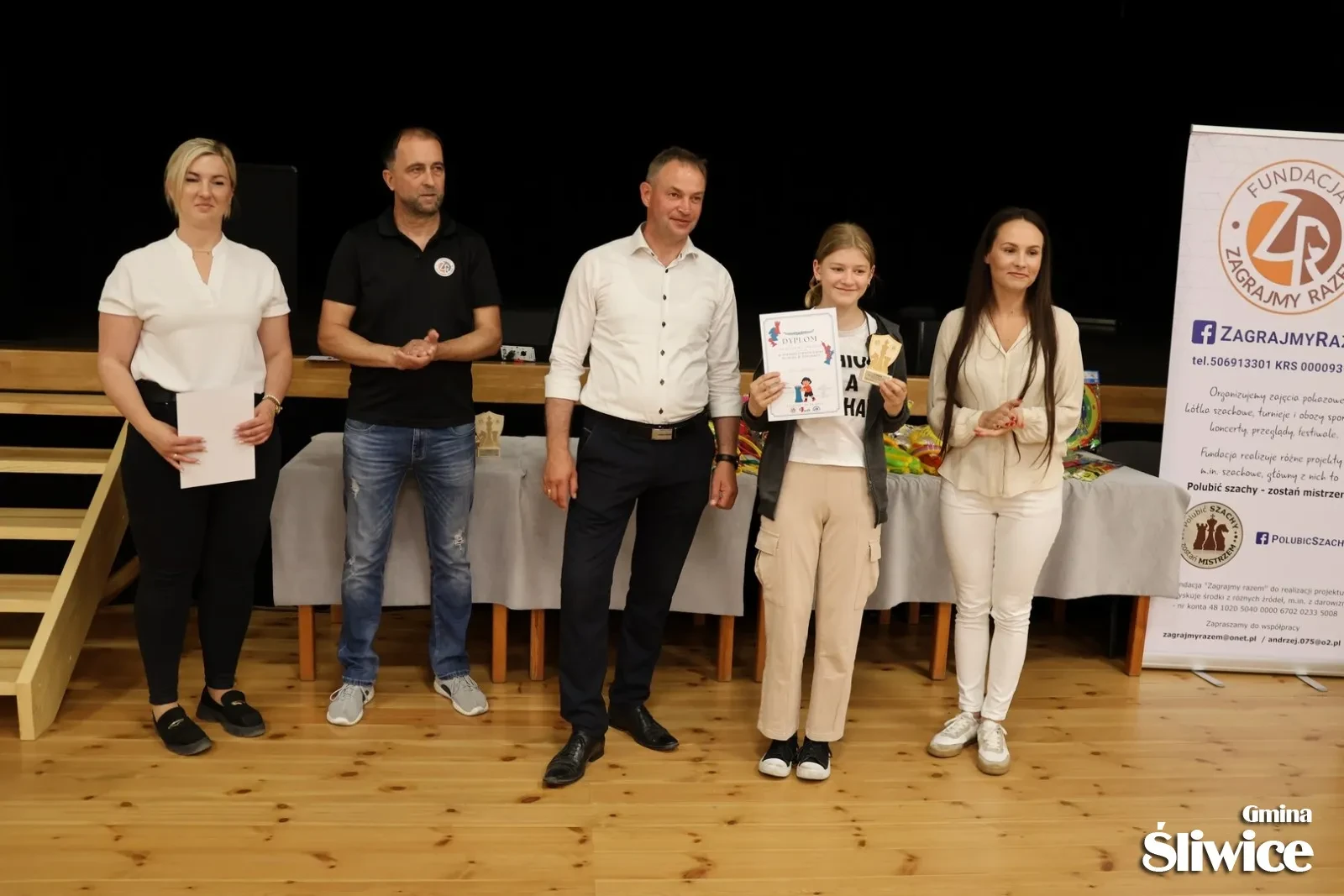 wręczanie nagród