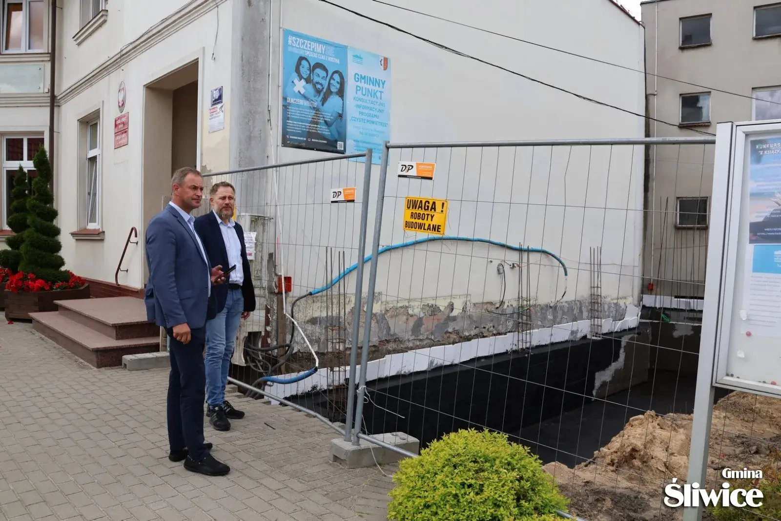 Budynek urzędu gminy śliwice