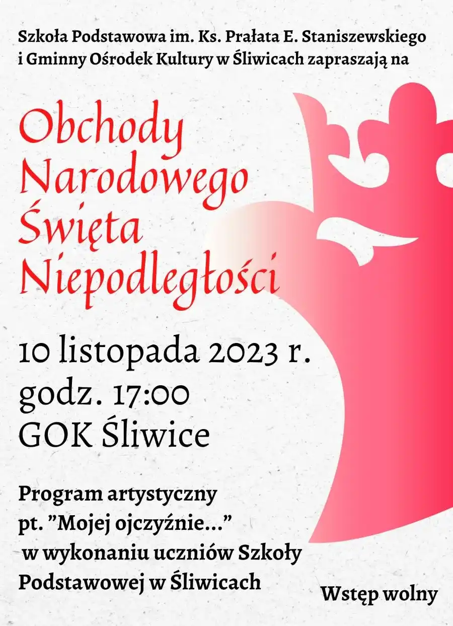 plakat obchody święta niepodległości