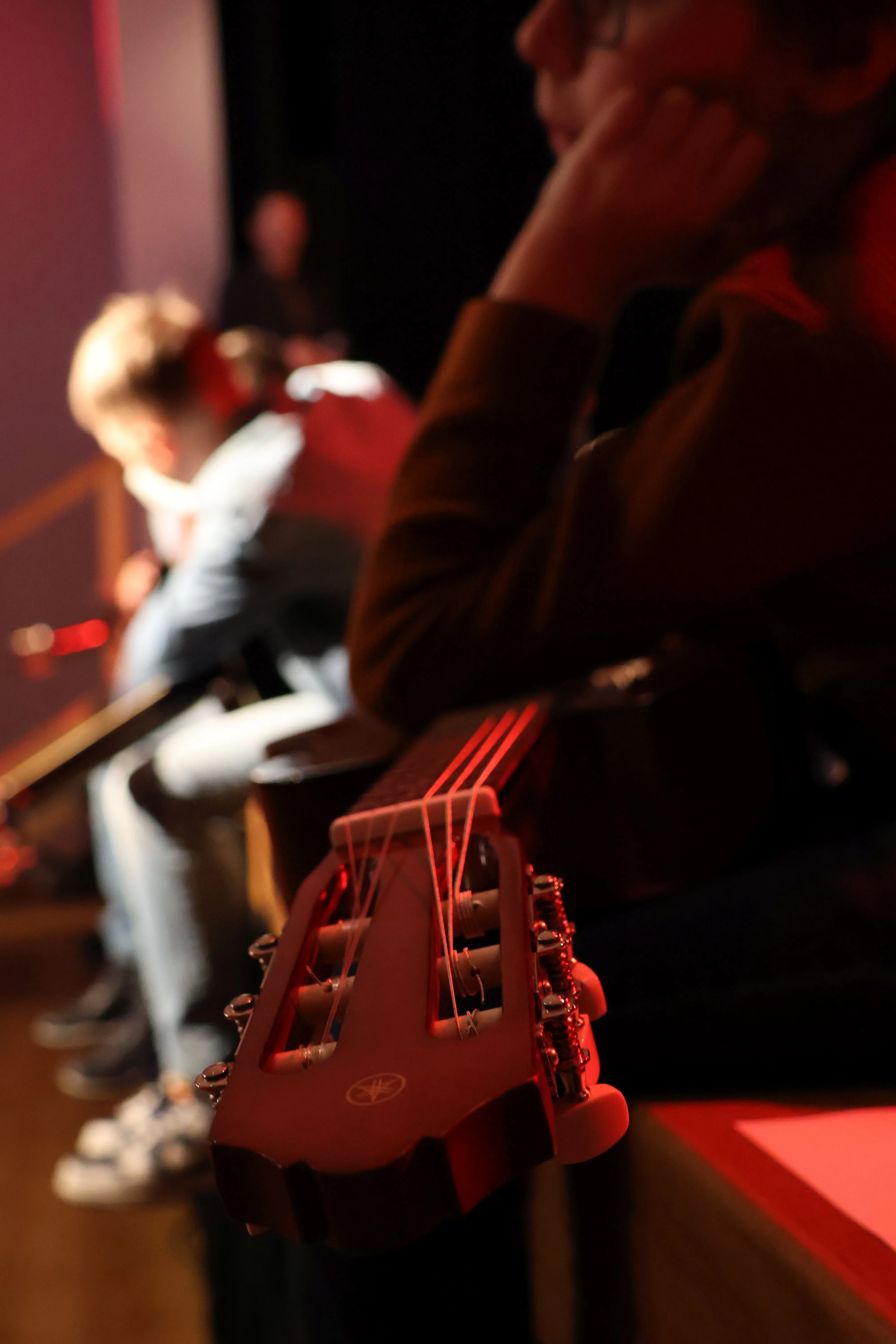 zbliżenie na gitarę