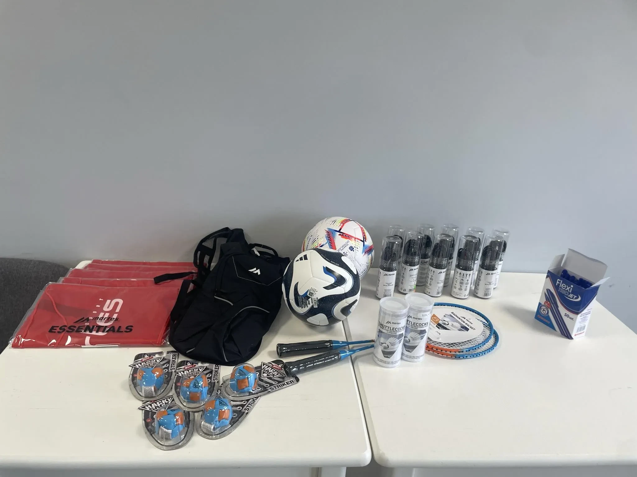 przedmioty sportowe