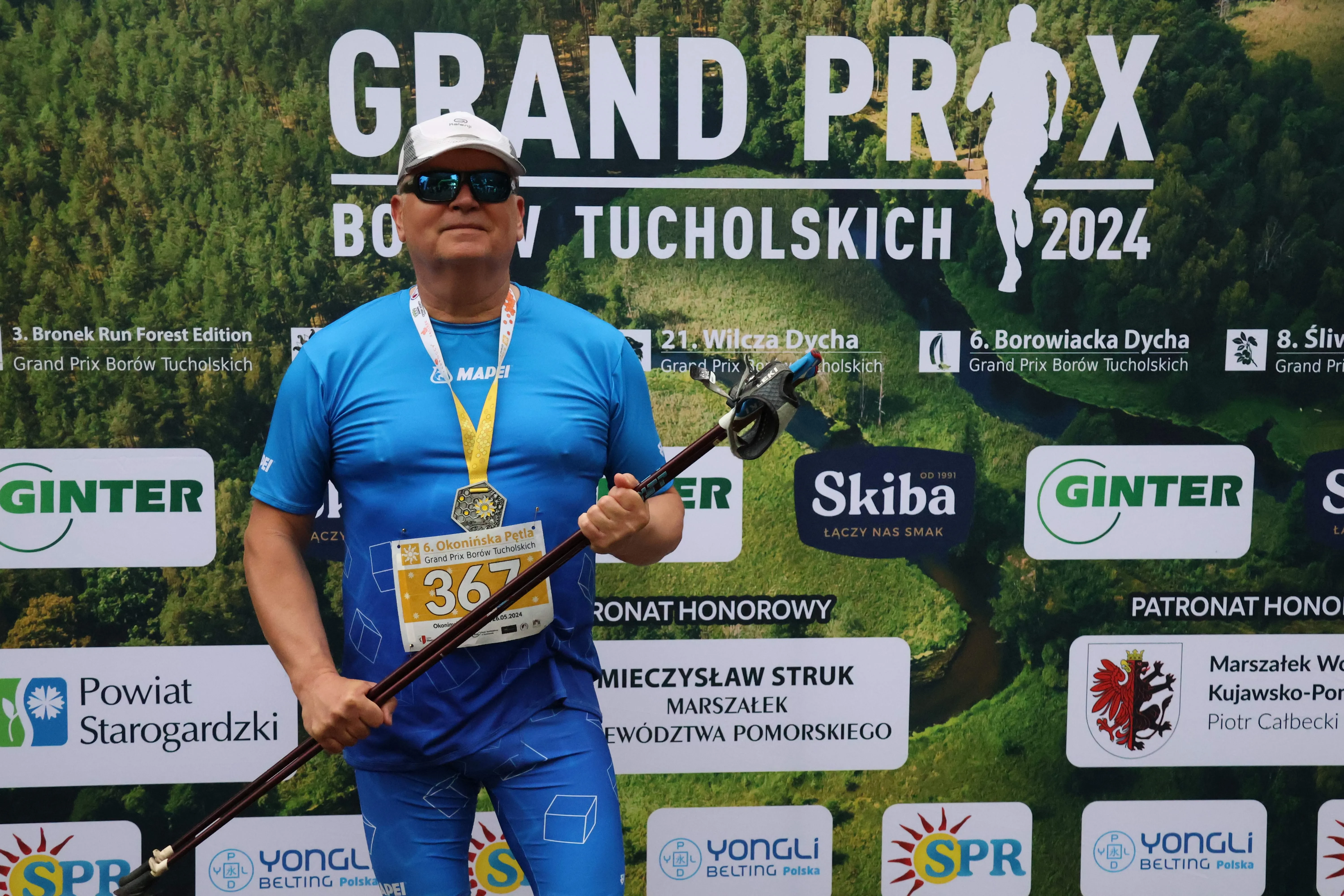 zawodnik nordic walking
