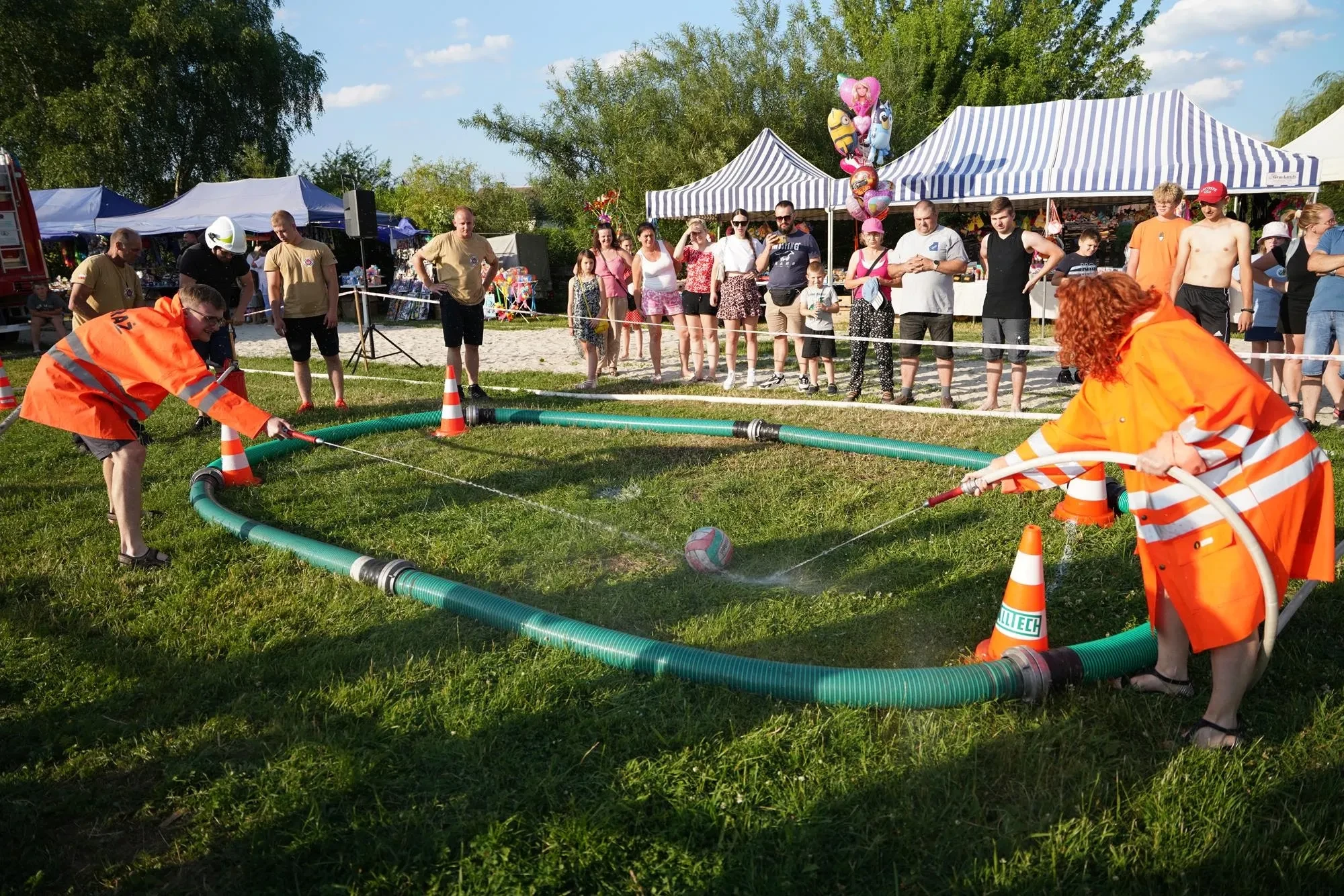 pierwszy pojedynek podczas konkursu