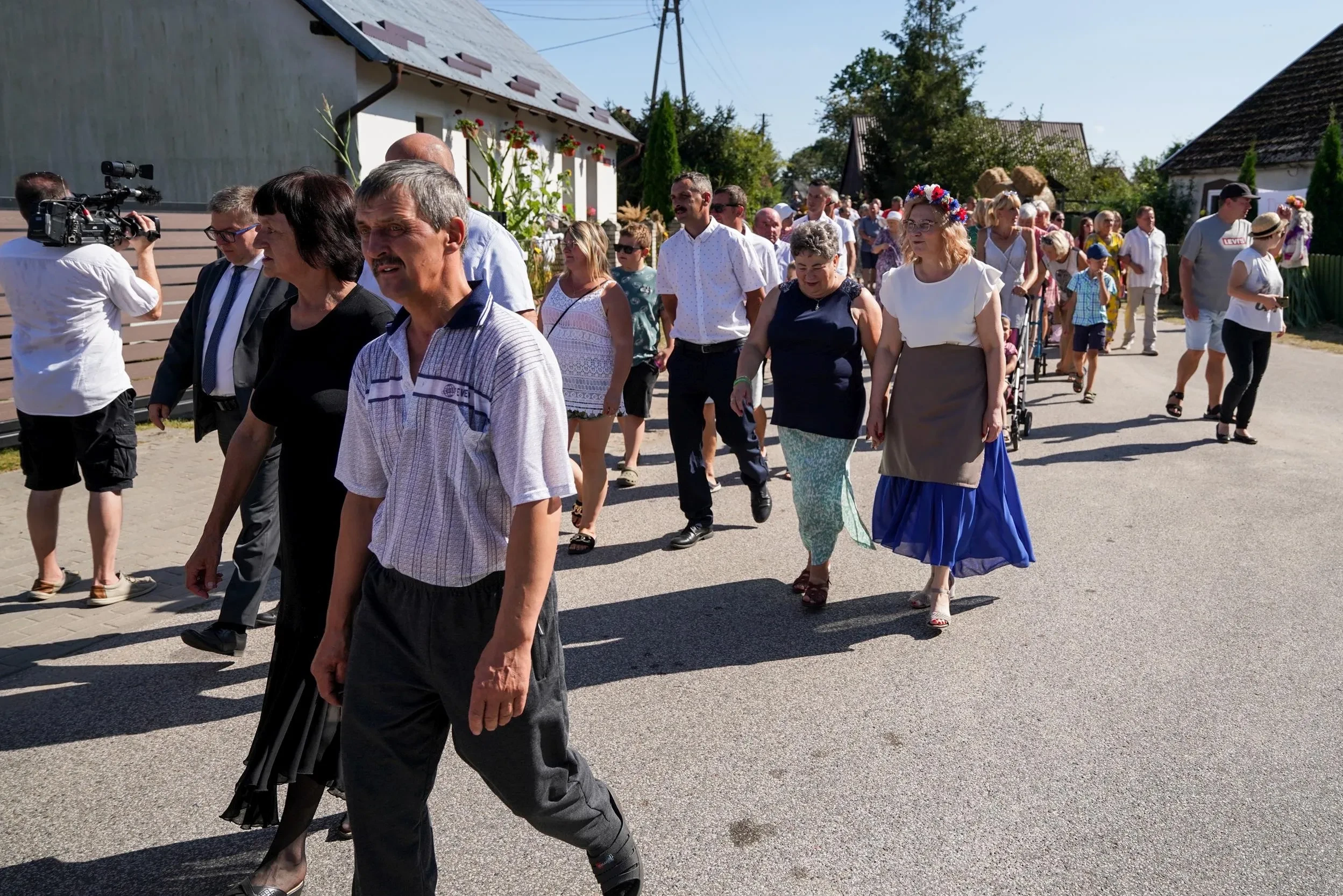 przemarsz mieszkańców