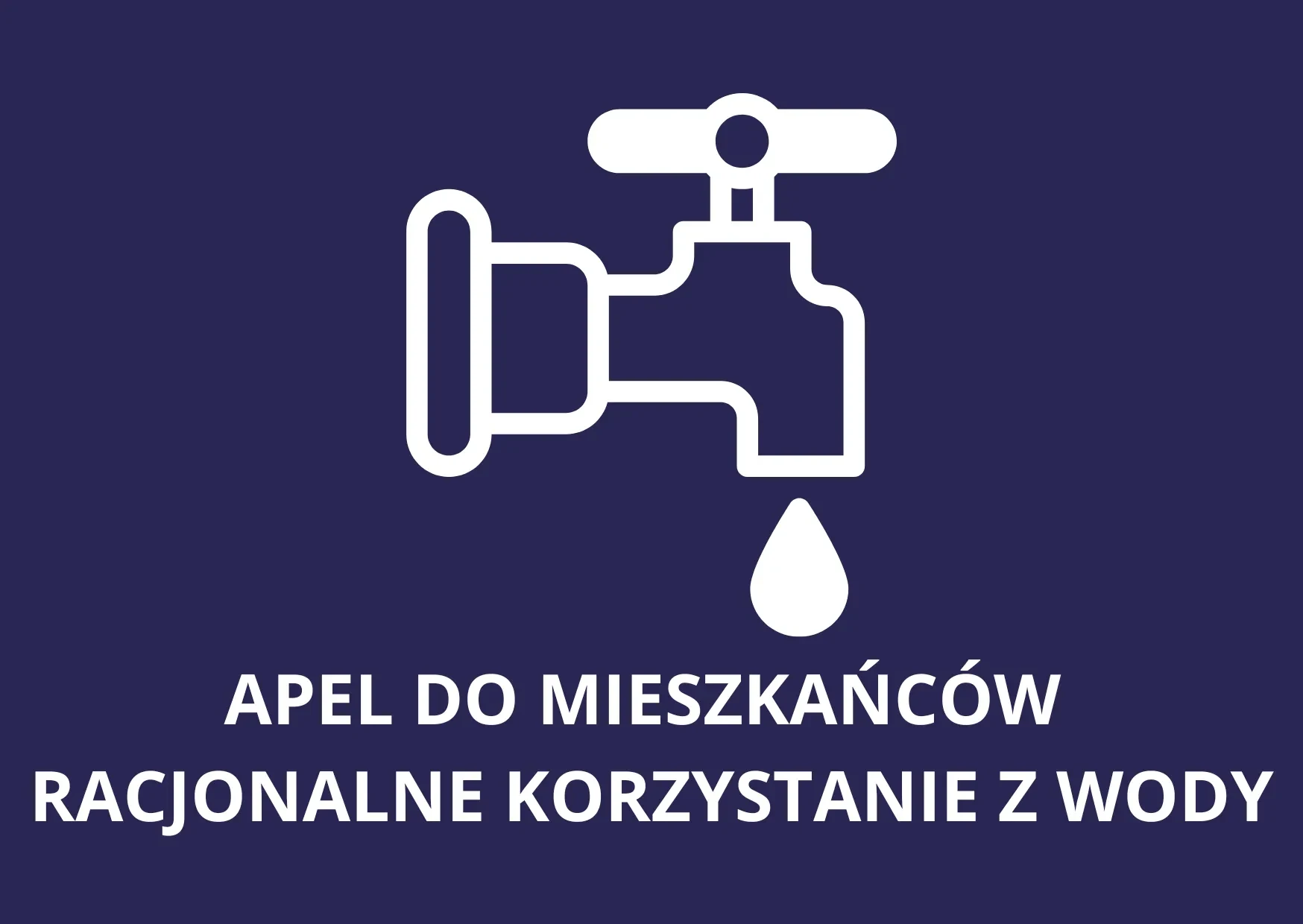 apel do mieszkańców grafika