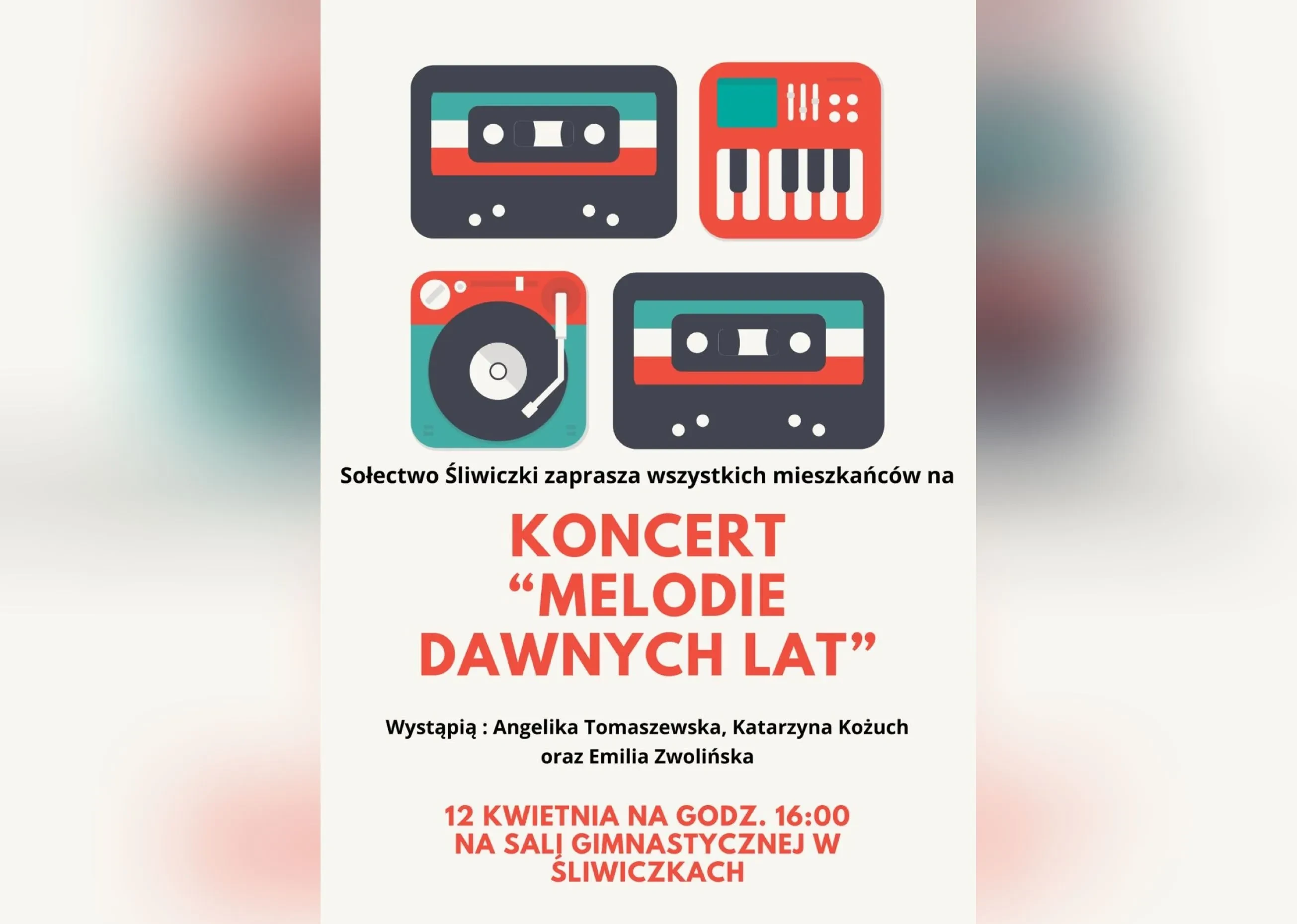 grafika koncert melodie dawnych lat